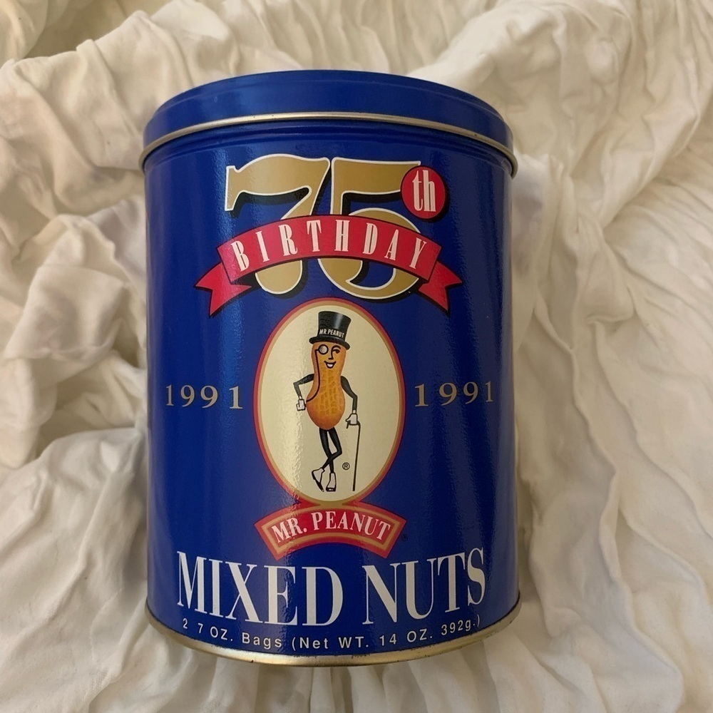 Planters 75th Anniversary Tin 1991